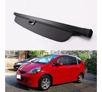 LHyyY Car Rear Trunk Parcel Shelf for FIT Jazz 2002 2003 2004 2005 2006 2007,Luggage Shade Shield Cargo Security Cover Curtain Privacy Protective