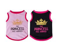 LHYZ PARK Dog Shirts Pet Printed Clothes with Funny Letters Spring Pet T Shirts Cool Puppy Shirts Breathable Dog Outfit Soft Dog Sweatshirt for Pet Dogs Cats (Pink+Black, X-Small)