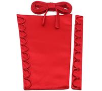 LHZHLE Corset Kit Dress Zipper Replacement Wedding Dress Corset Back Panel Lace up, 05 Red, 12