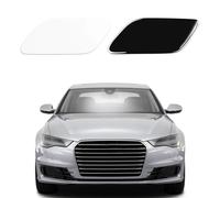 LHZPGC Car Front Bumper Headlight Washer Cover Cap for Audi A6 2015-2018,ABS,C-White-Left