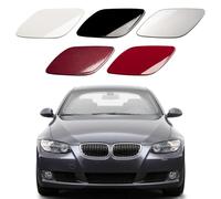 LHZPGC Car Front Bumper Headlight Washer Cover Cap for BMW 3 Series 328i 335I 335IS E92 E93 Coupe Convertible 2007-2010,ABS,D-Silver-Right