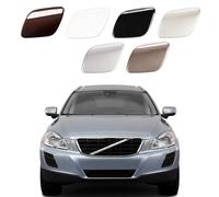 LHZPGC Car Front Bumper Headlight Washer Cover Cap for VOLVO XC60 2009-2013,ABS,E-Grey-Left