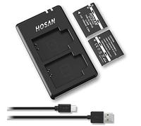 LI-90B LI-92B Battery HOSAN Camera Battery Set for Ricoh DB-110 for Olympus Li-92B/Li-90B for RICOH GRIII WG-6 G900,OLYMPUS XZ-2 SH-50 TG-1 TG-2 TG-5 TG-6 Tough