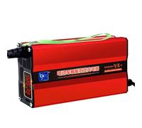 Li-ion Battery Charger 48V 60V 72V 5A 8A 10A 12A Lithium Battery Charger Fast LiFePO4 Charger for Forklifts for Golf Cart for Tour Car for GUOWEI (20S LiFePO4 73V, 5A)