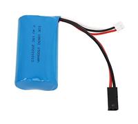 Li-Ion Rechargeable Battery, 7.4V 1500mAh Lithium Battery with 5500 Plug, Replacement Battery for RC Car Airplane Ship Model Toy