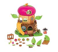 Li’l Woodzeez - Acorn Treehouse - 19 Pieces Toy Set with Treehouse, Character,and Accessories - Miniature Houses and Playsets for 3+ Years