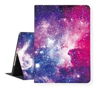 LI-LOVE Case for iPad 9th 8th 7th Generation 10.2 inch 2021 2020 2019 Release Galaxy Protective Soft TPU Folio Stand Cover Auto Wake Sleep Smart Lightweight Slim Adjustable Angles Leather Case