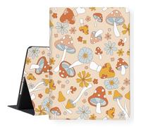 LI-LOVE Case for iPad 9th 8th 7th Generation 2021 2020 2019 Release 10.2 inch Slim Lightweight Mushroom Smart Auto Wake Sleep Adjustable Angles Leather Case Protective Soft TPU Folio Stand Cover
