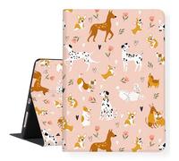 LI-LOVE Case for iPad A16 11 inch 2025 (11th Gen), iPad 10th Generation 10.9 inch 2022, Auto Wake Sleep Smart Dogs Soft TPU Folio Stand Cover Adjustable Angles Case