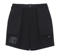 Li-Ning BadFive Hood Graphic Shanghai City Limited Shorts 'Black' AKSSA77-3 L