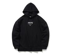 Li-Ning New York Fashion Week Series Solid Color Pullover Hoodie 'Black' AWDP761-1 XXL