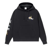 Li-Ning Skateboard Series Funny Pattern Printing Loose Pullover Hoodie 'Black White' AWDS177-4 M