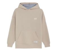Li-Ning Sports Stylish Series Logo Embroidered Hoodie 'Beige Grey' AWDS087-4 XL