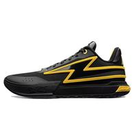 Li-Ning Wade Generation Z Men Basketball Shoes Lining Anti-Slip Professional Shock Absorption Sneakers Sports Shoes Black Gold ABPU027-2 US 9.5/ UK 8.5