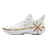 LI-NING Wade Shadow 6 & 6V2 Series Men's Lightweight Breathable Non-Slip and Rebound Professional Basketball Game Shoes ABPU029 ABPV021, Standard White, 7 UK