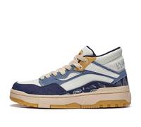 Li-Ning Wave Mid Classic Skate Shoes 'Blue White' AGCT223-4 10.5