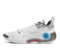 Li-Ning Way of Wade 10 Black Flash Men Basketball Shoes Lining Anti-Slip Professional Shock Absorption Sneakers Sports Shoes White Black Blue US 9.5/ UK 8.5