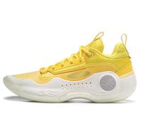Li-Ning Way of Wade 10 City of Angels Men Basketball Shoes Lining Anti-Slip Professional Shock Absorption Sneakers Sports Shoes Yellow White US 8/ UK 7