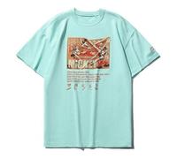 Li-Ning x Disney Fashion Pattern Printing Tee 'Light Blue Orange' AHSR199-2 XL