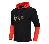 Li-Ning x Disney Loose Apricot Hoodie 'Black Red' AWDQ133-1 XXL