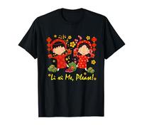 Li Xi Me Please Kid Lunar New Year Clothes Vietnamese Ao dai T-Shirt