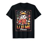 Li Xi Me Please Running Lantern Kid Meme T-Shirt