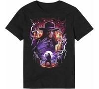 LI XIAOYA Undertaker Hell's Gate T-Shirt Casual Graphic Tops Black XL