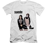 LI XIAOYA Vintage Suede 1993 The DROWNERS T-Shirt 90s Band Reprint Men Short Sleeves T Shirt Top Tee White 3XL