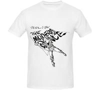 LI YA DENTAL Pere Ubu The Modern Dance Electronica Men Crew Neck Printed Shirt WhiteM