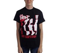 LI YA DENTAL The English Beat Mens Just Can't Stop It T Shirt Black XXL