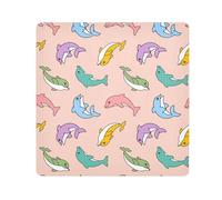 LI ZHI XIN Camera Lens Magic Self-Adhesive Cloth,Makeup Wrap Cloth,35x35cm,45x45cm,55x55cm Animal Dolphin Pattern