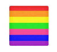 LI ZHI XIN Camera Lens Magic Self-Adhesive Cloth,Makeup Wrap Cloth,35x35cm,45x45cm,55x55cm Rainbow Stripes Pattern
