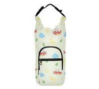 LI ZHI XIN Water Bottle Carrier with Strap，Water Bottle Holder for Backpack，Water Bottle Accessories，Handheld Water Bottle Insulated Bag Fits 40oz Panda Airplane Cartoon Pattern