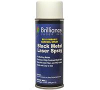 LI101-12 Oz - Aerosol Black Laser Ink for Metals Marking - CO2 Laser - Fiber Laser - YAG, Permanent, High Contrast, Brilliance Laser Inks (1)