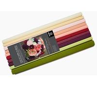 Lia Griffith Extra Fine Crepe Paper Folds Rolls, 10.7-Square Feet, Assorted Colors (LG11018), 50 x 200cm