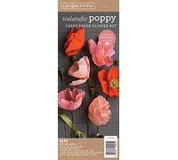 Lia Griffith LIA Flower Crepe KIT Poppies, Assorted Colors, One Size