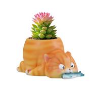 Liakyunf Animal Flower Pots,Animal Flower Pot Planter | Cartoon Decorative Resin Garden Vase for Indoor Bedroom Lawn Home Living Room Display Planting Kitchen Yard Outdoor