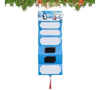 Liakyunf Christmas Money Holder Cards,10 Slots Holiday Box | Christmas Cash Holder,for Neighbor Children Adults Friends Teachers Students Father Grandparents