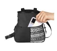 Liakyunf Climbing Chalk Bag - Climbing Chalk Bucket - Wide Opening Leakproof Magnesium Pouch for Outdoor Workout Indoor Lifting Gymnastics Bouldering Tennis Baseball Bowling