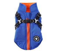 Liakyunf Dog Coat with Harness | Waterproof Jackets with Harness and D Rings | Thick Padded Warm Coat Vest Clothes for Puppy Small Medium Large Dogs