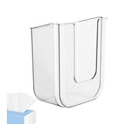 Liakyunf Flushable Wipes Dispenser | Wipes Holder Organizer Box Storage Container Wall Mounted | Tissue Refillable Dispenser for Toilet Family Bedroom Home Kitchen Bathroom Use