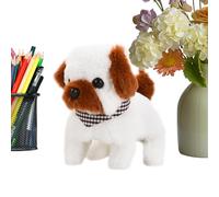 Liakyunf Interactive Robot Puppy Toy - Soft Electric Barking Walking Puppy | Adorable Electric Pet,for Valentines Girlfriend Birthday Adults Kids Boys Girls
