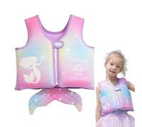 Liakyunf Life Vest for Kids,Water Safety Kids Life Vest | Glitter Foldable Floating Comfortable Jacket for Safety Boating Girl Outdoor Rescue Pool Boy Beach