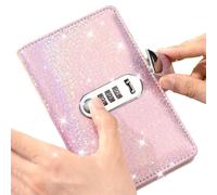 Liakyunf Money Saving Binder,100 Envelopes Budget Organizer - Savings Challenge Book with Password Lock,for Challenge Allowance Management Home School Personal Finance