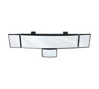 Liakyunf Rear View Mirror - 14.96 Inch Clip-On Extender Wide Angle - Anti-Glare Large Rear View Mirror for Car | for Truck Boat Automotive Vehicle Marine