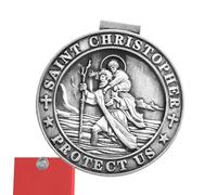 Liakyunf Sun Visor Clips for Car | Automotive Interior Decoration | Zinc Angel Visor Clip - for Trailer Truck Sedan Pickup Father Boyfriend Grandfather Uncle Neighbor Friend