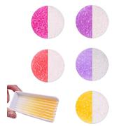 Liakyunf UV Reactive Beads, Educational Funny DIY Sensory Toys,UV Reactive Sun Beads | for Crafts Jewelry Necklace Bracelets Scientific Exploration Party Home School