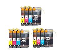 LIALTAOYA Full Ink Cartridge For B-rother DCP-J785DW MFC-J985DW LC22UXL 22UXL LC22U Printer(3 Set)