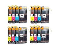 LIALTAOYA Full Ink Cartridge For B-rother DCP-J785DW MFC-J985DW LC22UXL 22UXL LC22U Printer(4 Set)