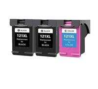 LIALTAOYA Ink Cartridge for H-P 121 for h-p121 for De-skjet D2563 F4283 F2423 F2483 F2493 F4213 F4275 Printer(2BK 1Color)